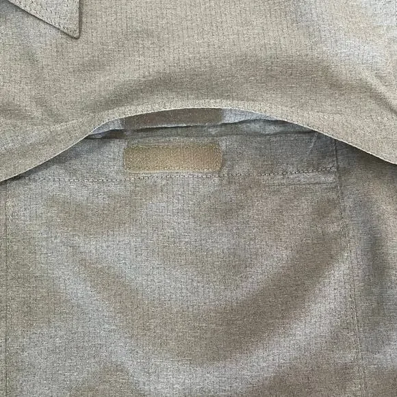 Wrangler Sage Green Short Sleeve Outdoor Sport Shirt Mens 2XL Gorpcore Utility - Picture 5 of 9